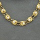Georg Jensen; 
Necklace of 18k 
gold set with 
pearls, No 249