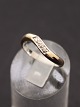 14 carat white 
gold ring with 
3  diamonds