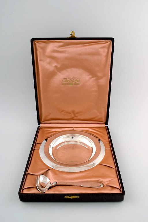 An extremely rare ensemble by Christian Fjerdingstad for the famous French 
silversmith Christofle.