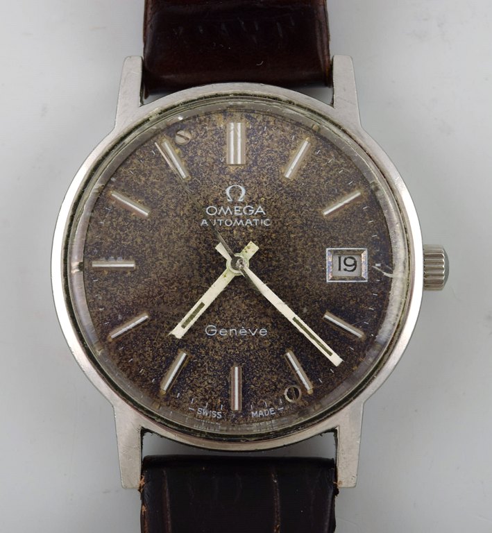 Omega Geneve automatic, vintage herre-armbåndsur, 1960´erne.
