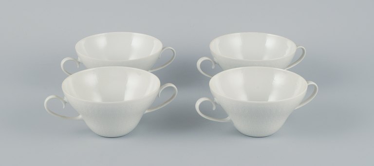 Bjørn Wiinblad for Rosenthal, a set of four bouillon cups.