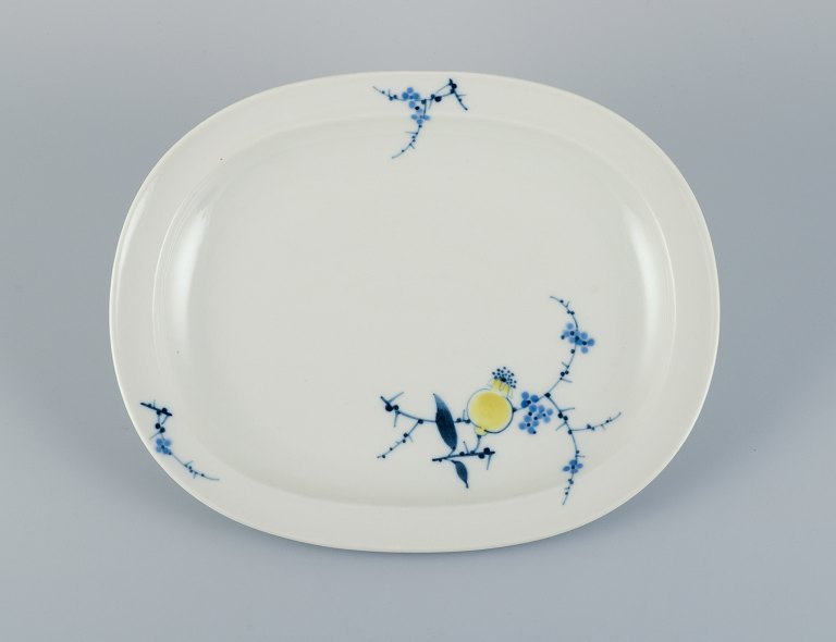Johannes Hedegaard for Royal Copenhagen, Rimmon, oval dish.