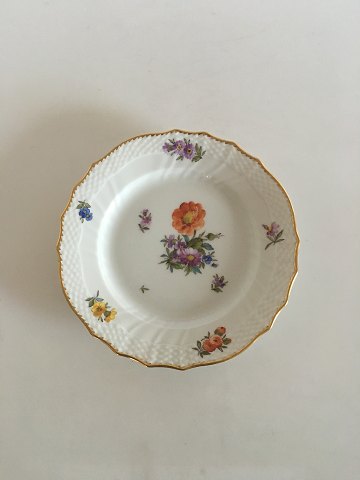 Royal Copenhagen Saxon Flower Cake Plate No 1626
