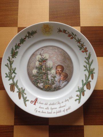 Royal Copenhagen Peters Christmas/Jul Cake tray motif  9