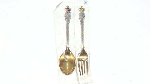 Commemorative Spoon and Fork A. Michelsen, Silver 1898
FORK SOLD