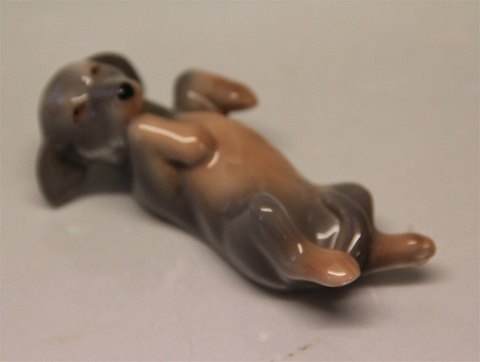 Royal Copenhagen figurine 0753 RC Dachhund 4 x 17 cm Mini Dog Collection