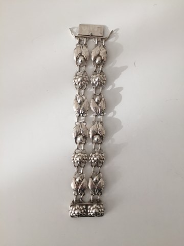 Georg Jensen Sterling Silver Double Bracelet No 3 from 1933-1944