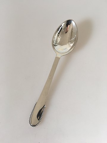Georg Jensen Sterling Silver Beaded Child Spoon No 031