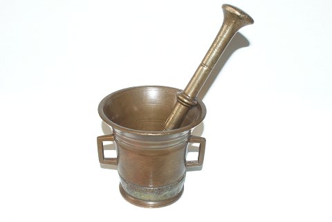 Bronze pestle and mortar