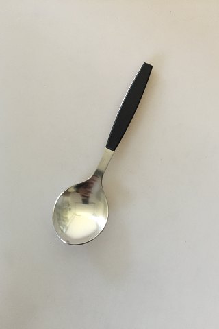 Georg Jensen Black Strata Stainless Steel Spoon