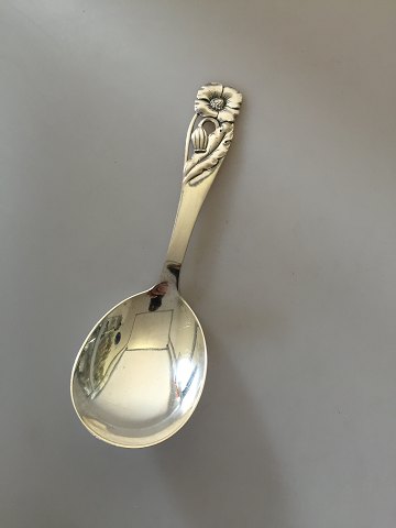 Large Serving Spoon in Silver from Iceland from GAJ
