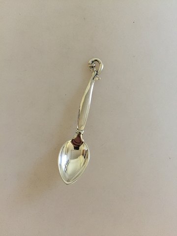 Set of 11 Mocca Spoon in Silver with Flower decoration