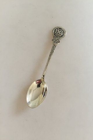 German Silver Spoon 800 with Iron Cross German Military
