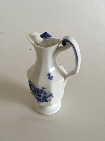 Royal Copenhagen Blue Flower Angular Vinegar Pitcher with Lid No 8583