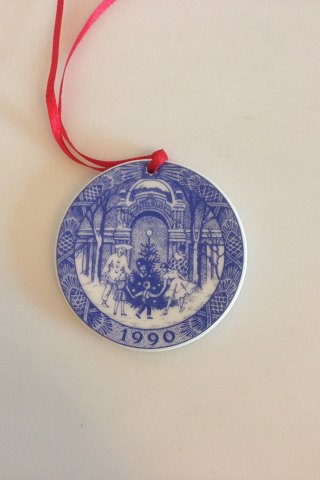 Royal Copenhagen Annual Mini plate Ornament 1990