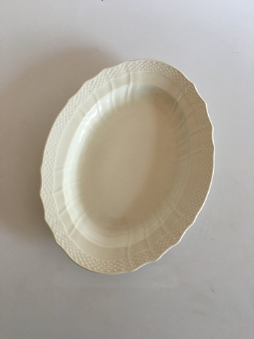 Royal Copenhagen Josephine Creme Curved Oval Platter