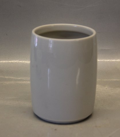 White Pot 6241 Vase 11 x 7.7 cm
 Design Grethe Meyer Royal Copenhagen Porcelain