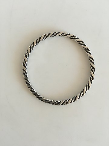 Georg Jensen Sterling Silver Bangle Bracelet