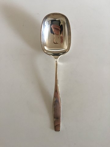 Hans Hansen Charlotte Sterling Silver Large Serving Spoon