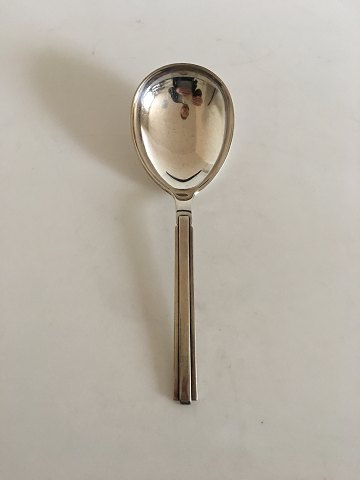 Hans Hansen Arvesølv No 18 Sterling Silver Medium Serving Spoon
