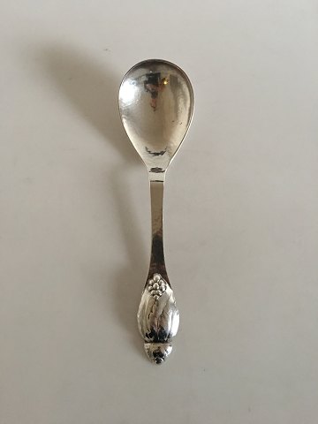 Evald Nielsen No 6 Large Silver Serving Spoon