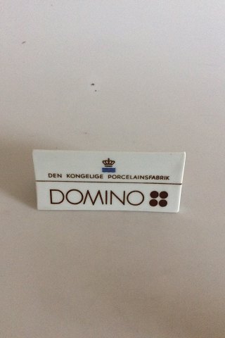 Royal Copenhagen Dealer Advertising sign"Domino"