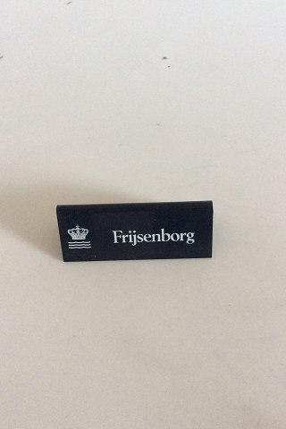 Royal Copenhagen Dealer Advertising sign in Plastic "Frijsenborg"