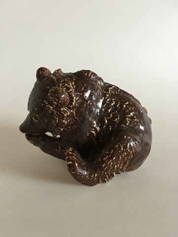 Bing & Grondahl Trine Dreyer Stoneware Figure of Bear No 7188