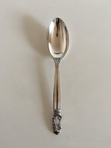 Georg Jensen Sterling Silver Acorn Dinner Spoon No 011