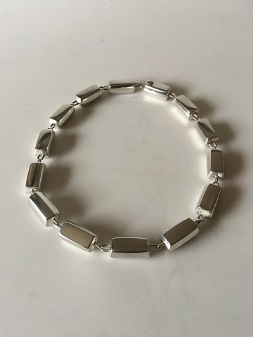 Hans Hansen Modern Sterling Silver Necklace