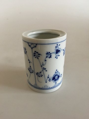 Bing & Grondahl Blue Painted Fluted Plain Vase No 367