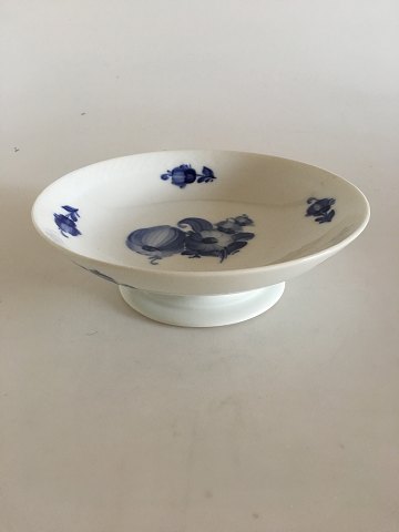 Royal Copenhagen Blue Flower Braided Footed Cake Bowl No 8062