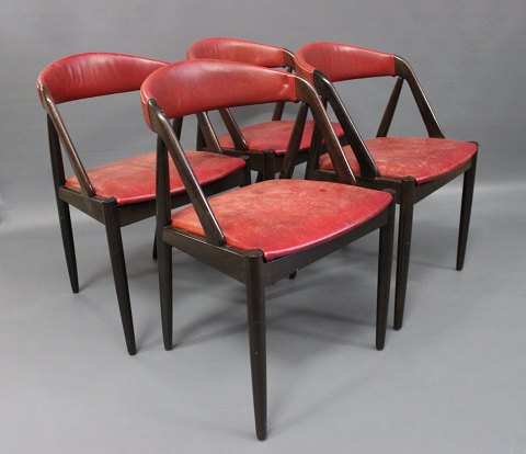 A set of four dining chairs - model 31 - Kai Kristiansen - Schou Andersen -1960