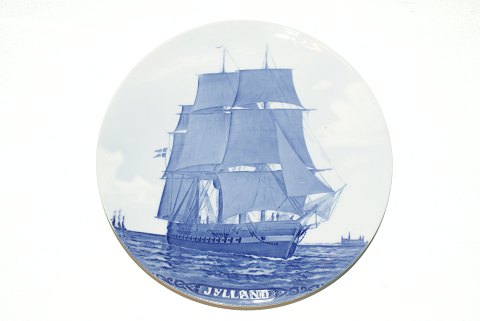 Rare Royal Copenhagen commemorative plate, Frigate Jutland