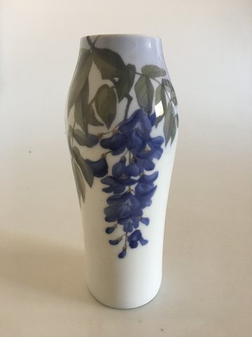Royal Copenhagen Vase No 181/232 med Blåregn Motiv