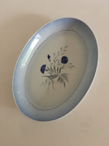 Bing & Grøndahl Demeter / Blue Cornflower Oval Dish No 16