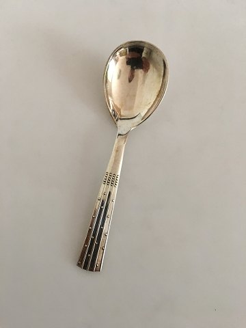"Champagne" O.V. Mogensen Silver Jam Spoon, Small