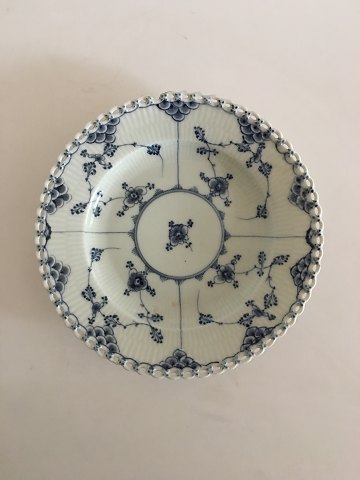 Royal Copenhagen Antique Blue Fluted Full Lace Plate