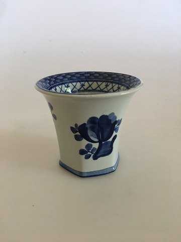 Royal Copenhagen "Blue Tranquebar" Toothpick Holder / Cigar Cup No. 1240