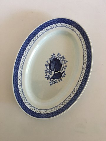 Royal Copenhagen Blue Tranquebar Oval Serving Dish No. 928