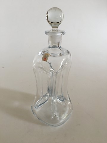 Holmegaard Kluk Kluk Glass Decanter in Clear Glass with Lid