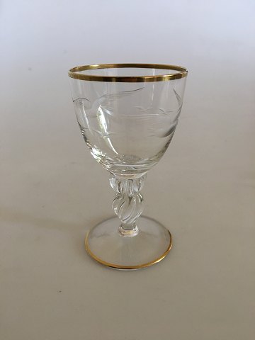 Lyngby Seagull Porter Glass from Lyngby Glassworks.