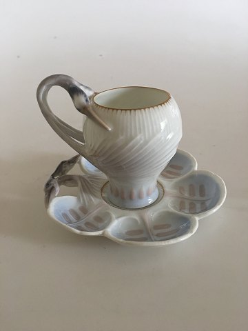 Bing & Grondahl Heron Service Coffee Cup with Saucer