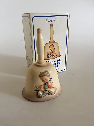 Hummel Annual Bell 1980 in bas-relief. Third Edition 1978-1992. Goebel Porcelain 
Germany