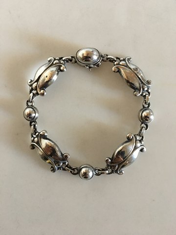 Georg Jensen Bracelet No 11 in 830 Silver. With French Import Marks