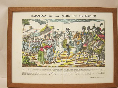 Print, napoleon with army
