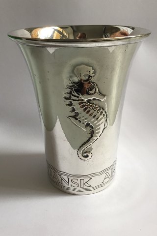 Evald Nielsen Silver Beaker "Dansk Akvarie Selskab"