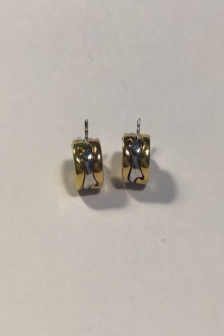 Georg Jensen 18K Gold Earrings Fusion