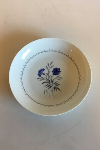 Bing & Grondahl Demeter, White / Blue Cornflower Cereal Bowl No 22