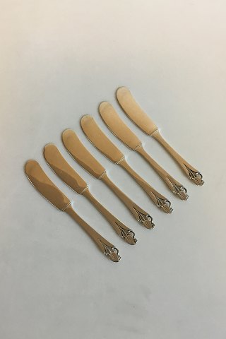 Sterling Silver Set of 6 pcs. Butter Knifes